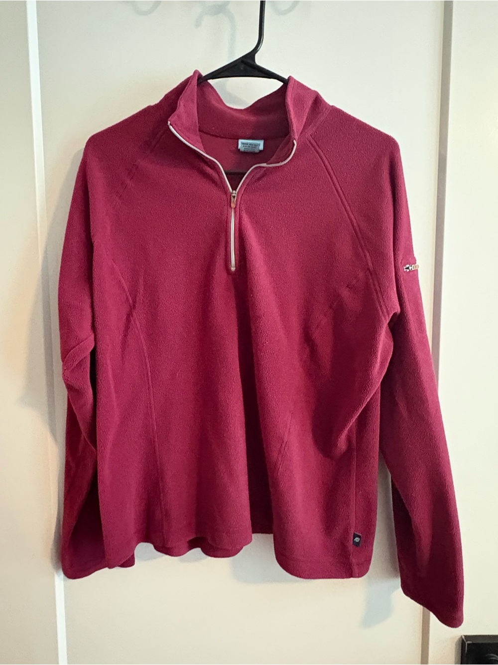 L.L Bean Women's Polar Fleece 1/4
Zip Top Size Large